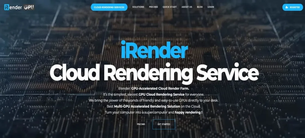 time saving with render farm